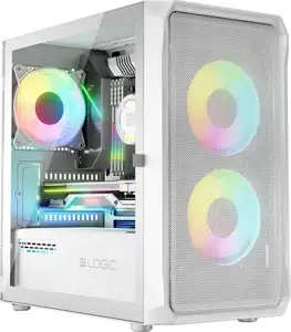 Logic PORTOS ARGB MINI USB 3.0 Case White