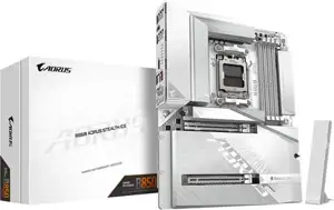 AORUS B850 STEALTH ICE - motherboard - ATX - LGA1851 Socket - AMD B850
