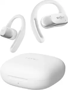 SHOKZ OpenFit Air, weiss Headset Wireless Ear-hook Calls/Music/Sport/Everyday Bluetooth White