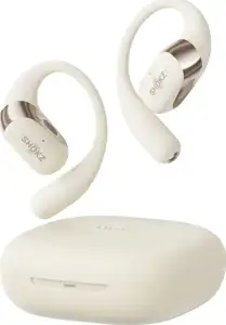 SHOKZ OpenFit 2 Headphones Wireless Ear-hook Calls/Music/Sport/Everyday Beige