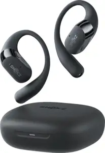 SHOKZ OpenFit 2 Headphones Wireless Ear-hook Calls/Music/Sport/Everyday Black