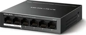 Mercusys 6-Port 10/100Mbps Desktop Switch with 4-Port PoE+