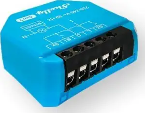 SHELLY 1L Gen3 WiFi relay without neutral wire