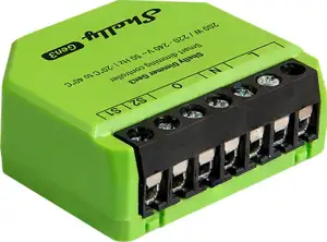 SHELLY Dimmer Gen3 Built-in Black, Lime