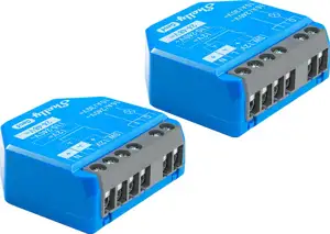 SHELLY 1 Gen4 Smart switch Blue 2 pcs