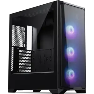 PHANTEKS ECLIPSE G370A TEMPERED GLASS D-RGB LED ATX black case