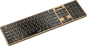Genius SlimStar 7250 AI, bežična tipkovnica