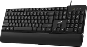 Genius KB-100XP, žična tipkovnica, oslonac, USB