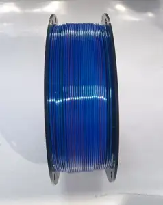 Silk PLA filament 1.75 mm, 1 kg, blue/green