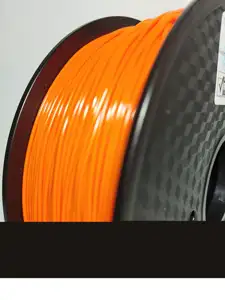 TPU filament 1.75 mm, 1 kg, dark orange