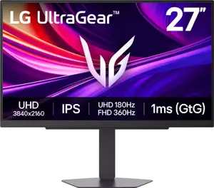 LG 27G810A, 27'' UHD IPS, 360/180Hz, HDMI 2.1,HAS,