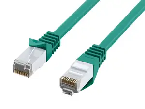 U/UTP prespojni kabel Cat.6 LSZH CCA AWG24, zeleni, 1,0 m