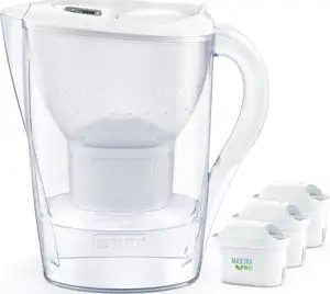Filter za vodu BRITA Marella + 3 MAXTRA PRO Pure Performance, bijeli