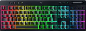 Razer BlackWidow V4 Low-profile HyperSpeed - Wireless Low-Profile Mechanical Gam