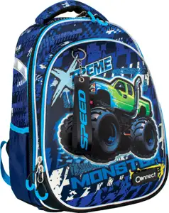 Ruksak školski anatomski lagan XT Monster Race 25.Connect