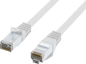 U/UTP prespojni kabel Cat.6 LSZH CCA AWG24, bijeli, 1,0 m