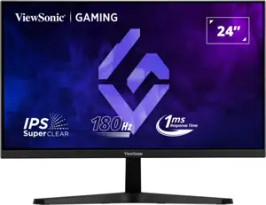 ViewSonic Monitor VX24G1-HD, 24” 1920x1080, IPS, 180Hz-1ms, 2xHDMI, DP, HDR10