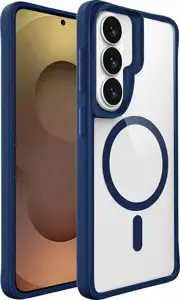 MM TPU SAM GALAXY S26 - DROP-PROOF COMBAT X BLACK-BLUE MAGSAFE SLIM