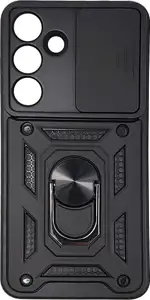 MM TPU SAM GALAXY S26 PLUS - ANTI-SHOCK WITH RING crna