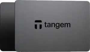 Kripto novčanik Tangem Wallet 2.0 – Secure Crypto Wallet (Set od 2 kartice), Black (TG128X2-B)