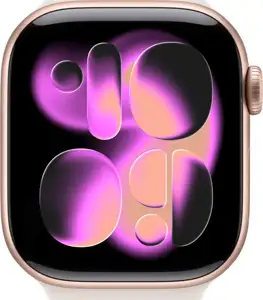 Apple Watch S11 Aluminium 42mm Rosegold (Sportarmband blassrosa) S/M