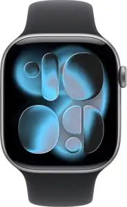 Apple Watch S11 Aluminium 46mm Space Grau (Sportarmband schwarz) S/M