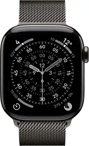 Apple Watch S11 Titan Schiefer Cellular 42mm (Milanaise Armband schiefer)