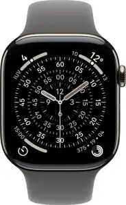 Apple Watch S11 Titan Natur Cellular 46mm (Sportarmband steingrau) M/L