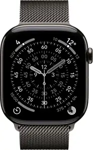 Apple Watch S11 Titan Schiefer Cellular 46mm (Milanaise Armband schiefer) M/L