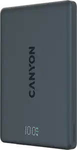 CANYON magnetic power bank OnPower 500 PD20W 5000mAh Aluminium Interstellar Black