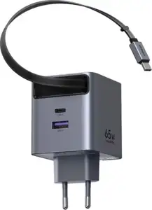 Ugreen Retractable 65W GaN USB-C Charger