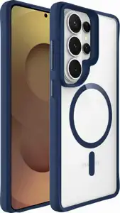 MM TPU SAM GALAXY S26 ULTRA - DROP-PROOF COMBAT X BLACK-BLUE MAGSAFE SLIM