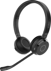 Jabra Evolve 65 TE MS Stereo – Bluetooth bežični headset s USB-A dongleom (Microsoft Teams certificiran)