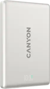 CANYON magnetic power bank OnPower 500 PD20W 5000mAh Aluminium Star Grey