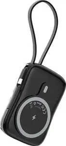 MAXMOBILE POWER BANK WIRELESS Magsafe C1020W 10000mAh 20W PD USB-C crni