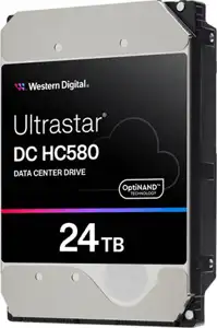 24TB WD Ultrastar DC HC580 7200RPM 512MB