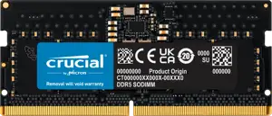 Crucial 8GB DDR5-5600 SODIMM CL46 (16Gbit)
