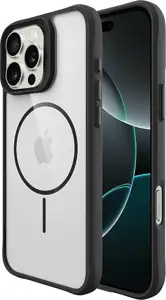 MM TPU IPHONE 16 PRO - DROP-PROOF COMBAT X BLACK MAGSAFE SLIM