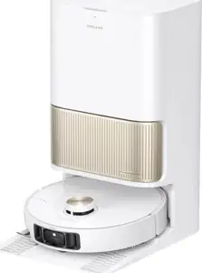 Dreame L40s Pro Ultra robot vacuum cleaner with self-cleaning station, white