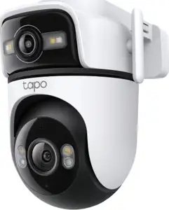 TP-Link Tapo C545D – Vanjska Pan/Tilt sigurnosna kamera s dvostrukom lećom i AI praćenjem
