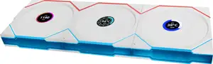 Fan Lian Li UNI FAN TL Wireless LCD 120 Reverse Blade ARGB PWM 120mm, 3 Pack + Controller, White
