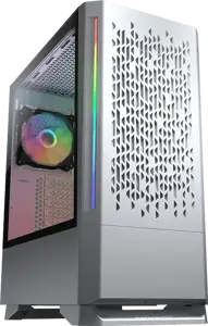 COUGAR MX430 Air RGB PC Case, Mid Tower, White