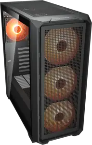 COUGAR MX600 Air Pro PC Case, Mid Tower, Black