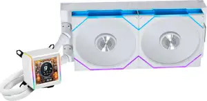 AIO Liquid Cooler Lian Li GALAHAD II LCD 280 TL Wireless, ARGB, white
