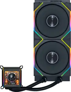 AIO Liquid Cooler Lian Li GALAHAD II LCD 280 TL Wireless, ARGB, black