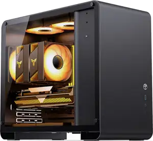 Jonsbo U4 Mini, Tempered Glass - czarna