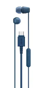 Sony IER-EX15C USB-C In-Ear Headphones blue
