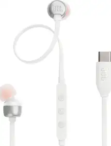 JBL USB-C wired headphones Tune 310C, white