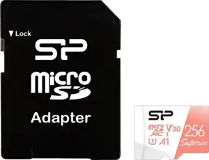 Silicon Power Superior 256 GB MicroSDXC UHS-I Class 10