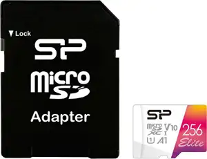 SP MEMORIJSKA KARTICA TF_SDXC UHS-IU1 A1,V10 COLOR,SR104, Adapter, W/A, 256GB